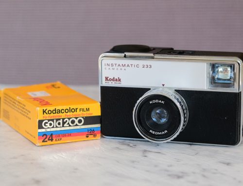 Kodak Instamatic 233 with 126 cartridge film
